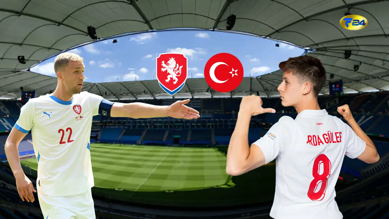 Czech Republic vs Turkey where to watch live stream, on satellite and world time zones.
